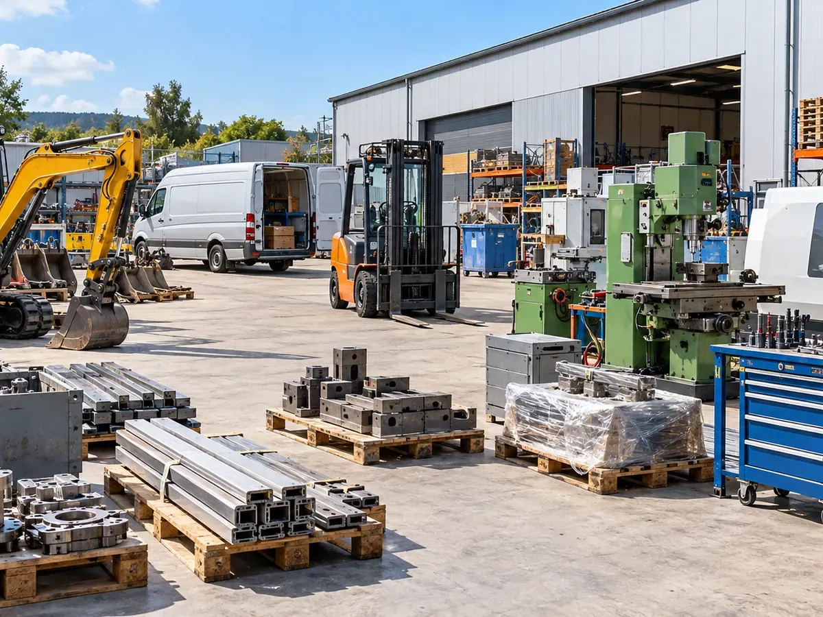 Betriebsauflösung Metallbau & Werkstatt